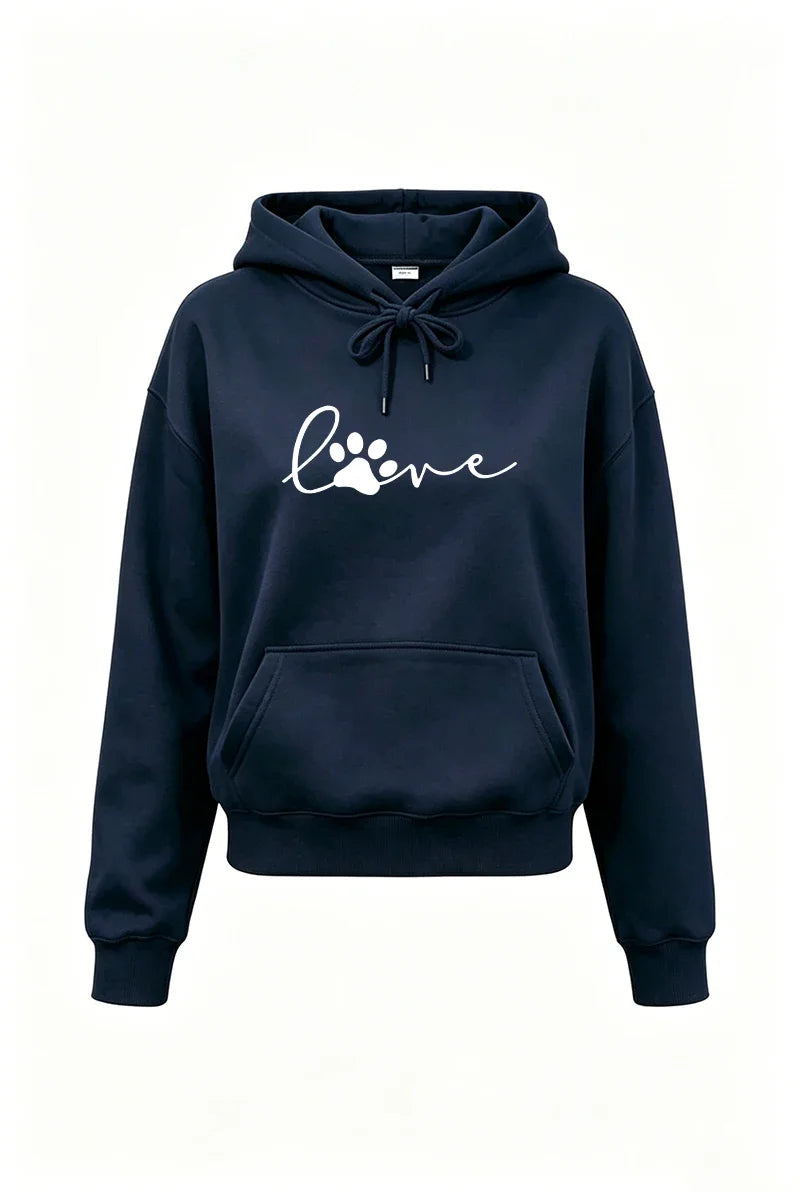 2026 New in Womens Outfits Print Casual Hooded Sweatshirts Outdoors Sports Jogging Clothing Fall Winter Single Item Hoodie Pants