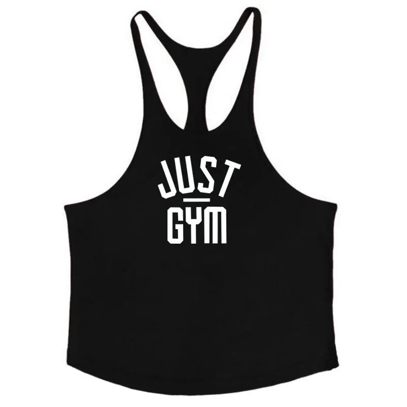 New Bodybuilding men Stringer Tank Top print Fitness Singlets Sporting Vest muscle Sleeveless Tanktops shirt