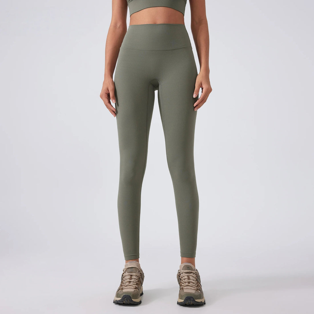 2025 New High Waist Naked Feeling Yoga Pants Women Push Up Sports Leggings Fitness Running Seamless Leggings Gym Girl Leggings - ATFH