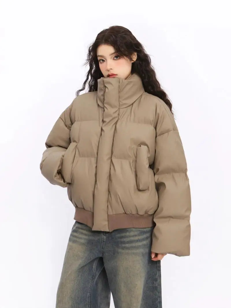 Puffer Parkas Woman Winter Womens Panelled Sectioned Divided Partitioned Segmented Compartmentalized Separated Split Fragmented ATFH