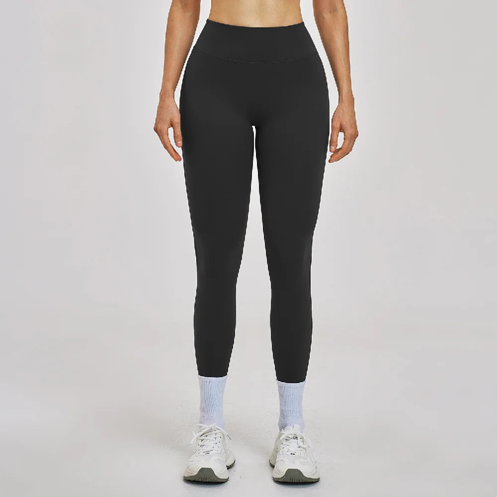 High Waist Naked Feeling Yoga Leggings Women Fitness Running Leggings Gym Workout Tights Leggings Female Casual Workout Leggings - ATFH