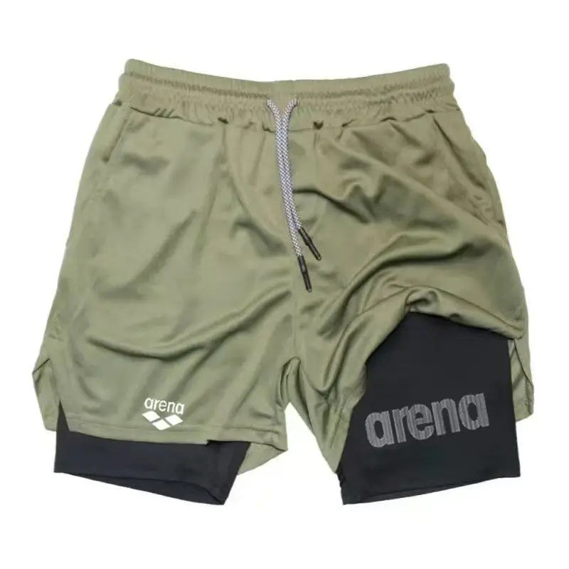 Summer Men's Gym Shorts, Beach Surfboard Shorts, Breathable Quick Drying Sports Launched