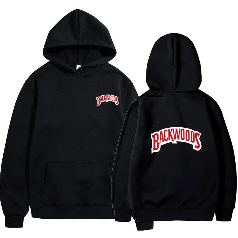 Backwoods Hoodie Men Women Sweatshirt Print Unisex Streetwear Hip Hop Style Autumn Winter Fashion Hip Hop Tops Clothes Male - ATFH