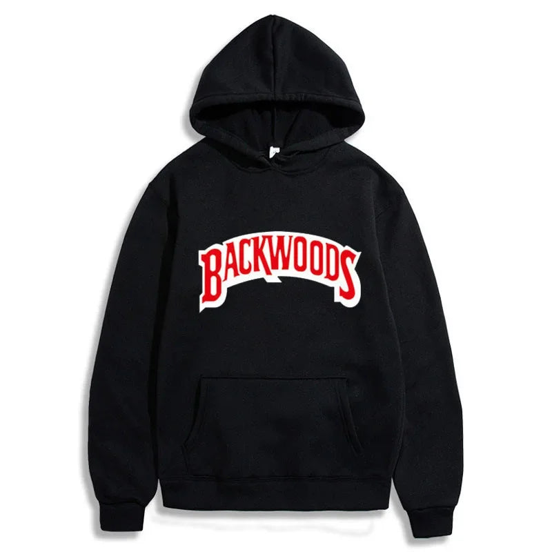 Backwoods Hoodie Men Women Sweatshirt Print Unisex Streetwear Hip Hop Style Autumn Winter Fashion Hip Hop Tops Clothes Male - ATFH