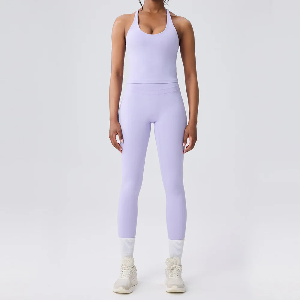 BIANHUI Women's Two Pieces Set Women Bra Shorts High Waist Quick Dry Running Fitness Sports Women's Tracksuit Female Clothing - ATFH