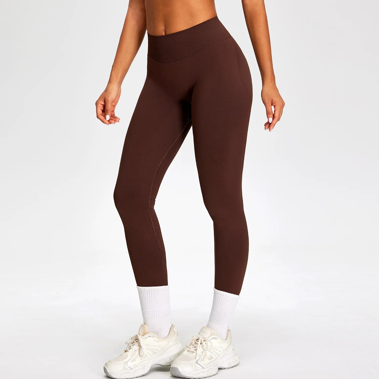 Seamless Women High Waist Yoga Pants Scrunch Gym Fitness Leggings Sexy Booty Lifting Sports Leggings Female Workout Yoga Pants - ATFH