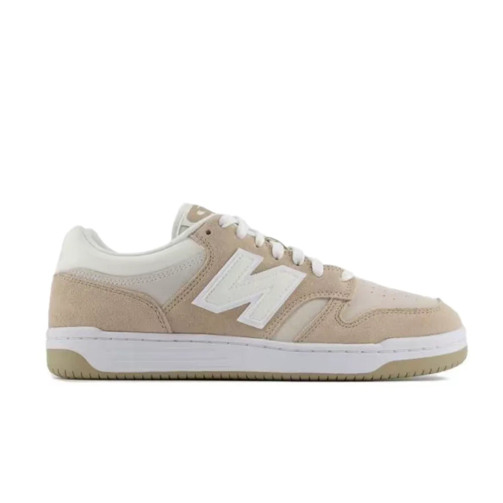New Balance NB 480 Suede: Versatile, Comfortable, Non-Slip, and Durable Sneakers for Men and Women, Khaki, BB480LEA