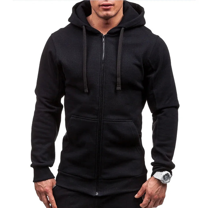 MRMT 2026 New Men's Hoodies Sweatshirts Zipper Hoodie Men Sweatshirt Solid Color Man Hoody Sweatshirts For Male Sweatshirts - ATFH