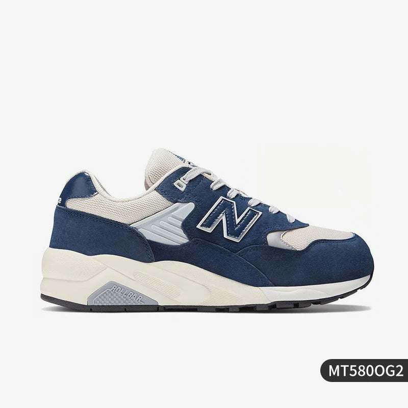 New Balance NB genuine new unisex retro sports anti slip shock-absorbing casual shoes MT580OG2