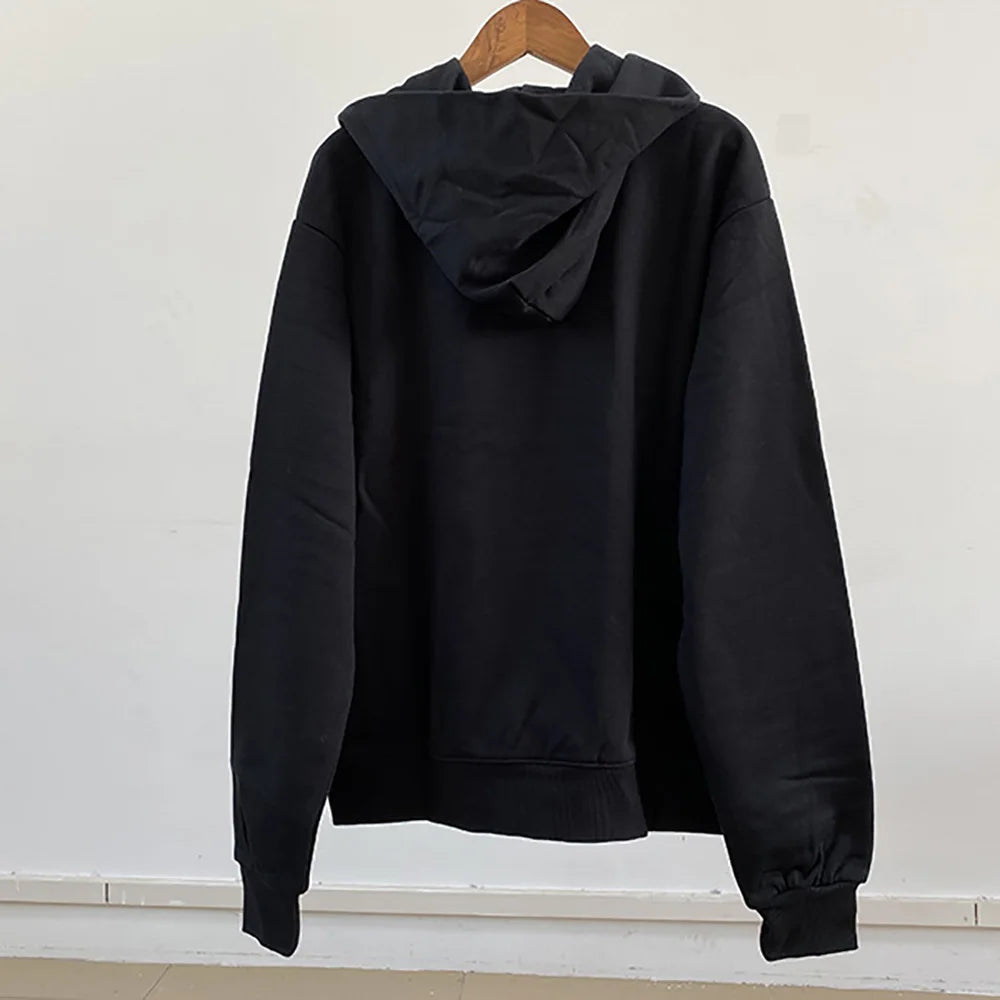 Rowan PK-LM006 Black Women Long Sleeve Female Hoodies Letter Embroidery Sweatshirts Vintage Casual Sports Lady Top 2026 - ATFH