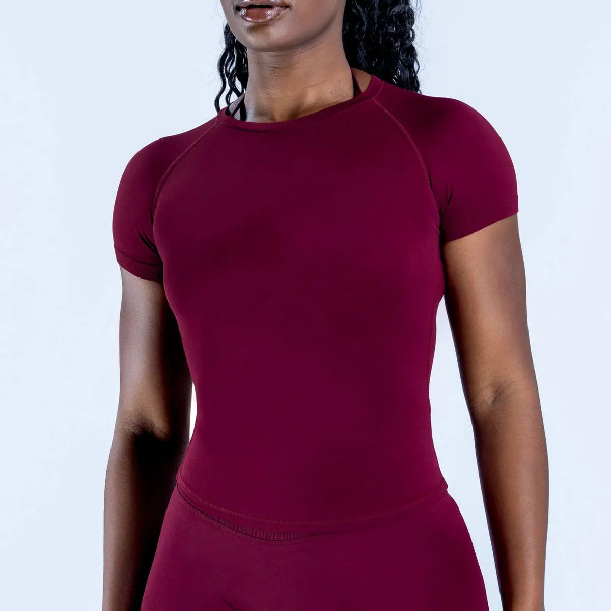 NCLAGEN Impact Short Sleeve Top Women GYM Clothes Seamless workout t shirts Fitness Quick Dry Running tee Yoga Pilates shirt - ATFH