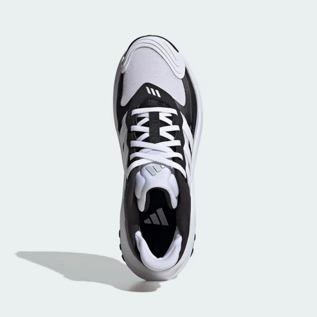 Adidas New Wear-Resistant, Comfortable, Shock-Absorbing Outdoor Commuting Men's Running Shoes Maxxwavy Halo Soft-Soled Non-Fatiguing Outdoor Walking Shoes Black and White Versatile Commuting Casual Sports Shoes Essential for ATFH