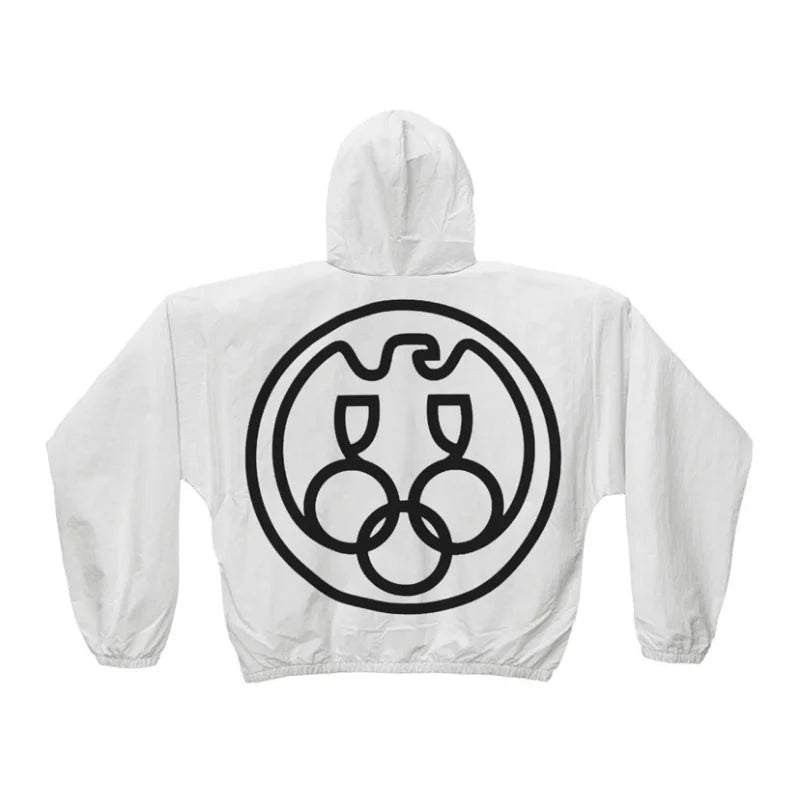 Yeezy Kanye Sunscreen Zippered Hooded Windbreaker Coat Lightweight Breathable Outdoor Jacket - ATFH