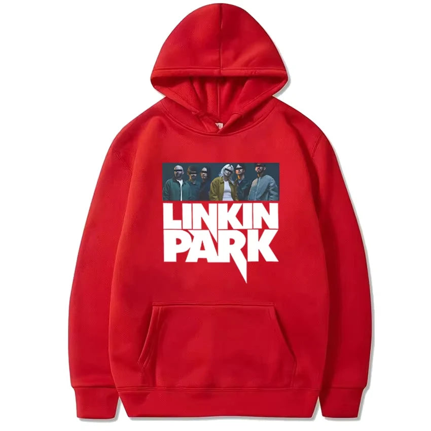 Linkin Park 2025 Tour Graphic Hoodie Spring and Autumn Unisex fashion Casual Sweatshirt Men women Fleece Long sleeve pullovers