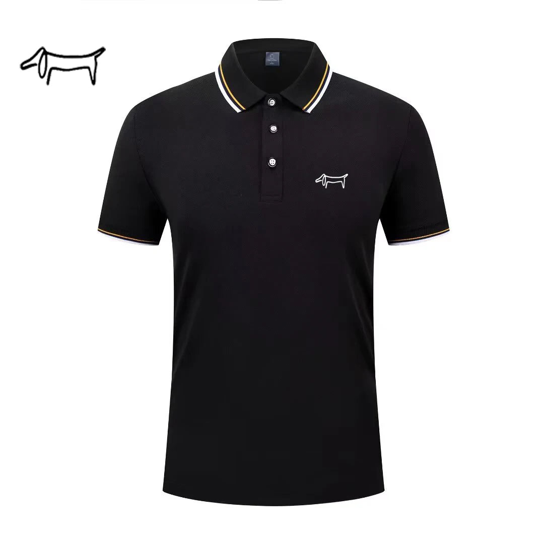 Summer New Polo Shirt Man,Light Luxury Brand Shirts,Fashion Short Sleeve Tops,Golf Wear Sports T Shirt,Men's Women Clothes