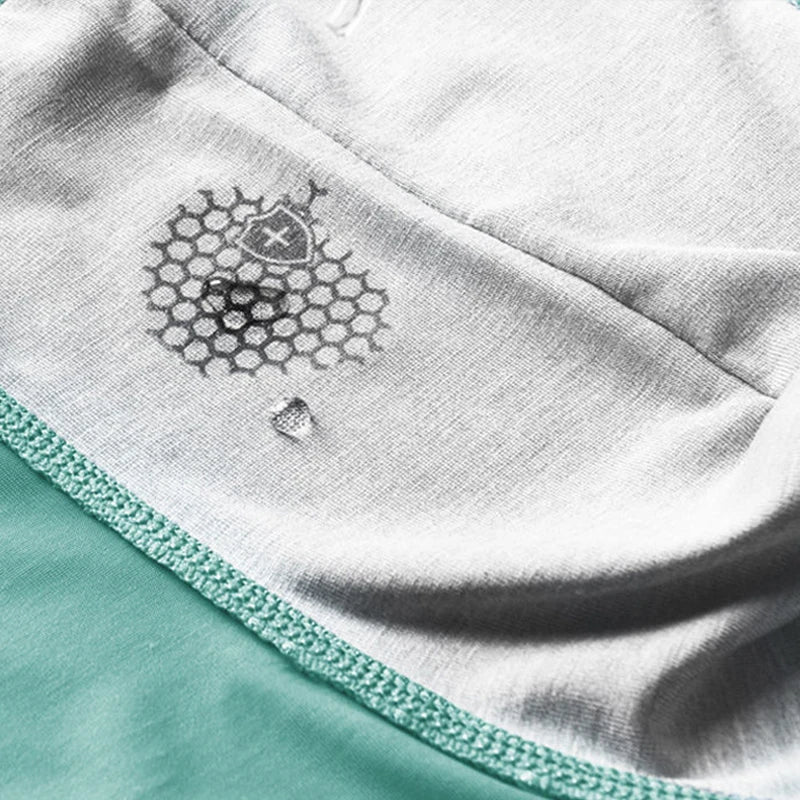 MiiOW 3Pcs Cotton Mens Panties Men's Underwear Breathable Man Boxershorts Graphene Antibacterial Men Underpants Men Boxer Trunks