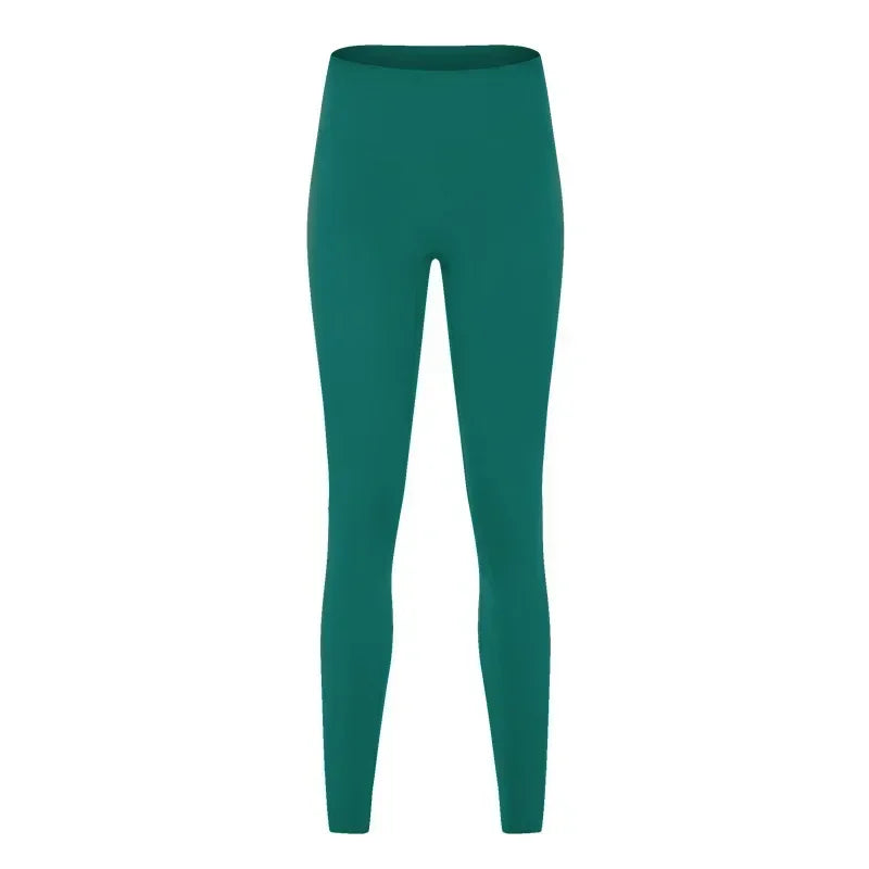 2025 New High Waist Naked Feeling Yoga Pants Women Push Up Sports Leggings Fitness Running Seamless Leggings Gym Girl Leggings - ATFH