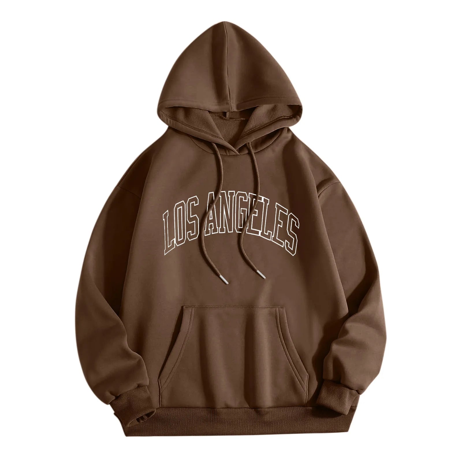 Letter Graphic Print Casual Hoodie Casual Mens' Pullover Long-Sleeve Sporty Hooded Sweatshirt Male Outdoor Loose-Fit Hoodies Top - ATFH