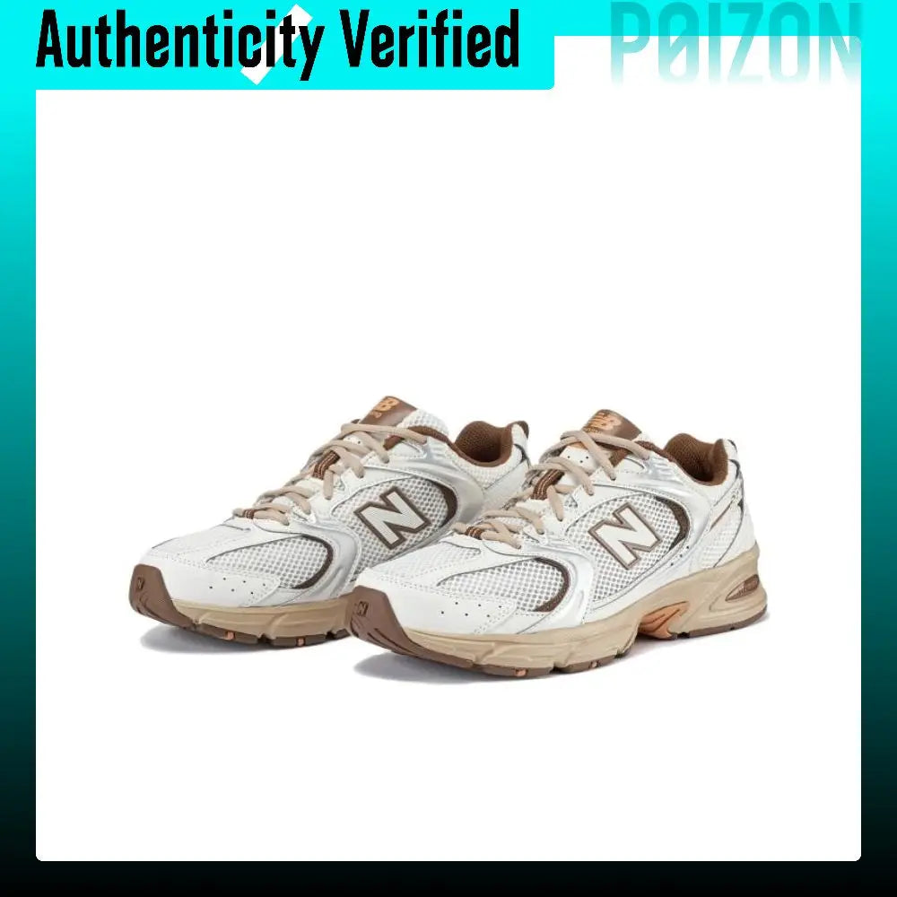 New Balance x Niko And ... NB 530 Breathable Low top Casual City Commuting Running Shoes Unisex White Brown MR530NI