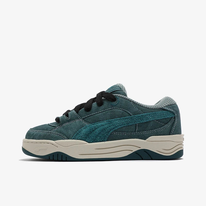 Puma Authentic Autumn and Winter Men and Women's Wear-resistant Wide Shoelace Retro Casual Skate Shoes 398191-02