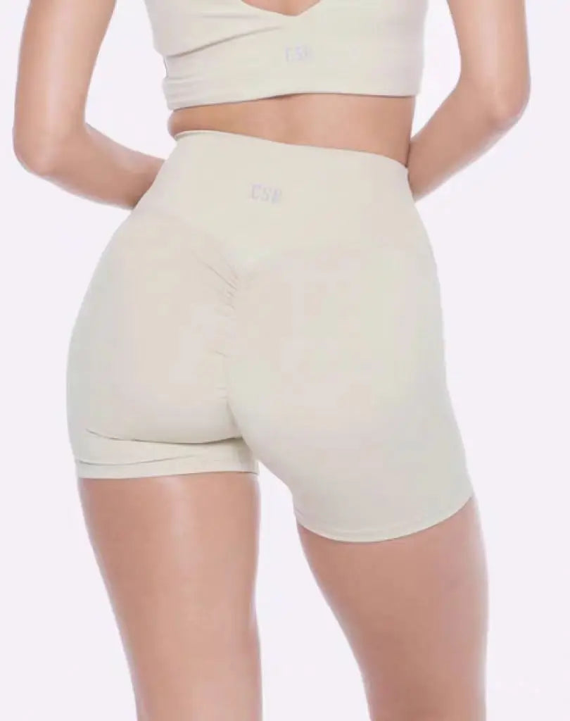CSB Fitness High Waist Yoga Pants Freedom Series Sports High Stretch Tight Peach Hip Lifting Shark Pants Tahsi Fashion House