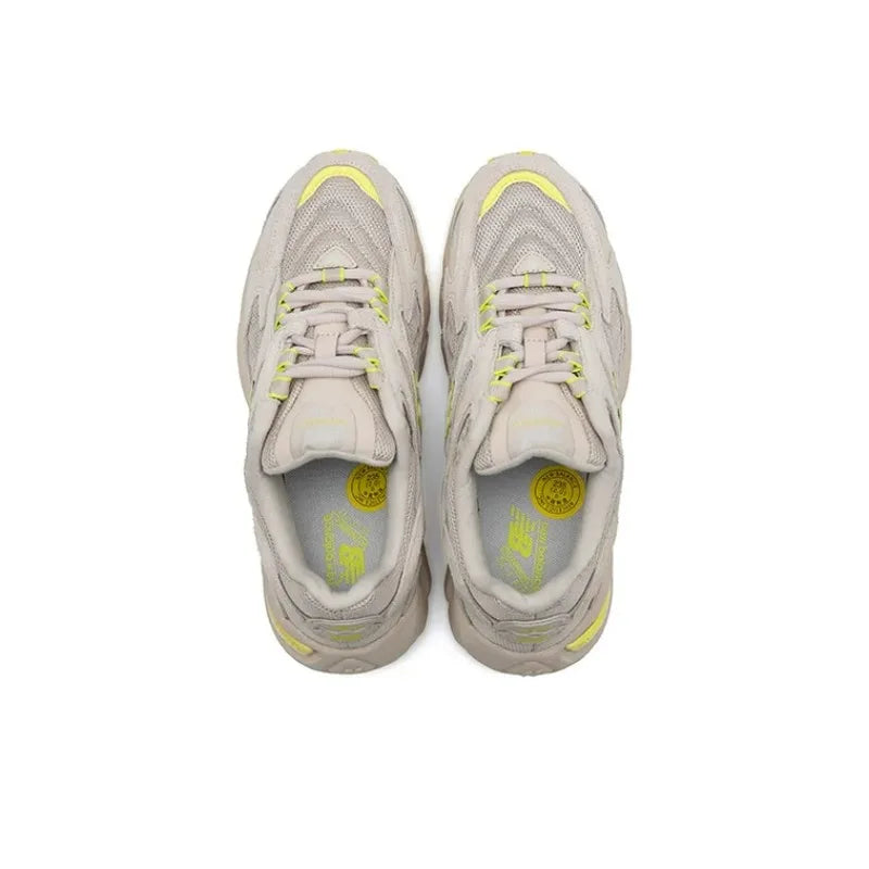 New Balance NB 725 Retro Soft-Soled, Non-Slip, Durable, Lightweight Low-Top Casual Running Shoes in Cream Gray  ML725NK1