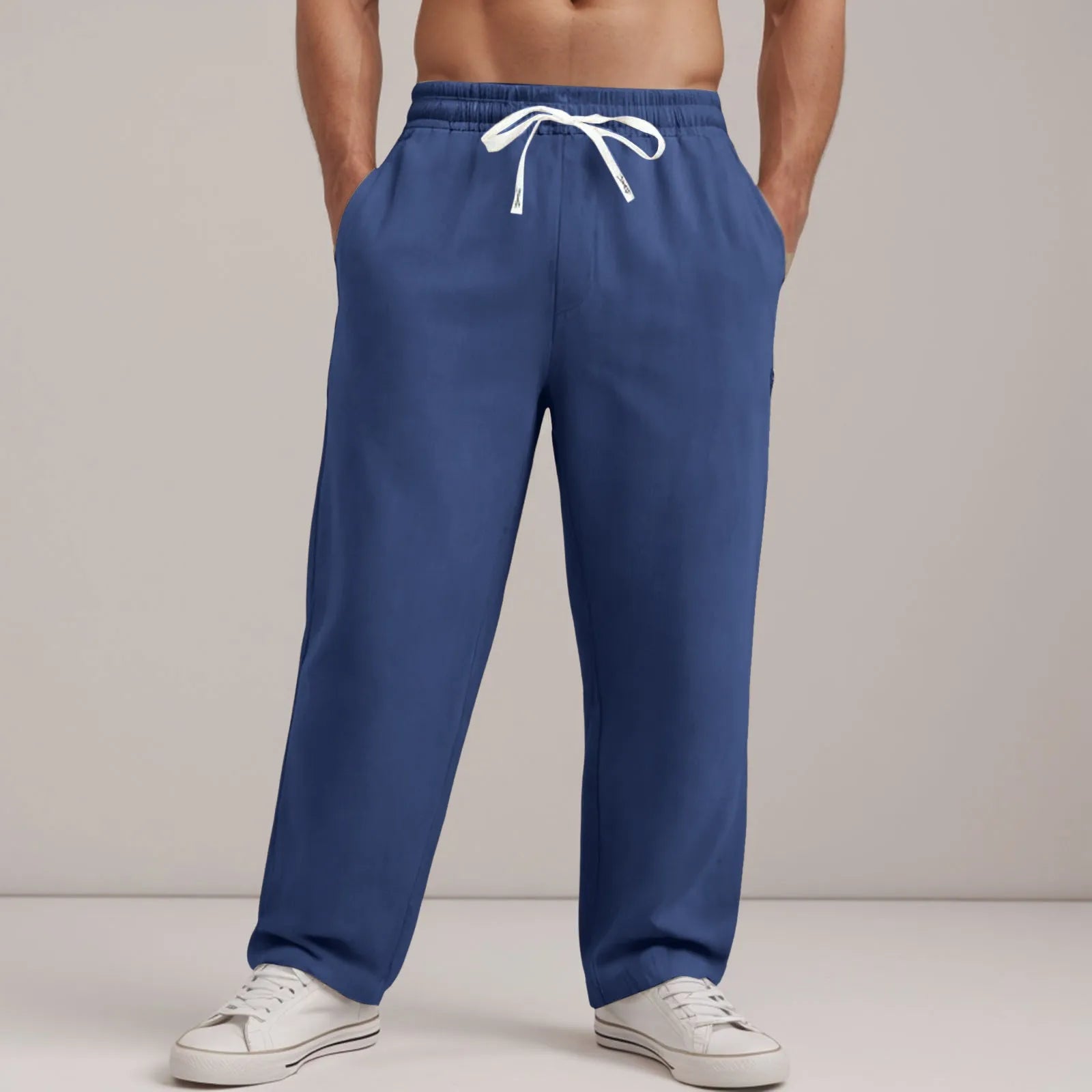 Jogging Pants Mens Fitness Joggers Running Pants Mens Allseason Loose Breathable Cotton And High Quality Casual Pants For Men