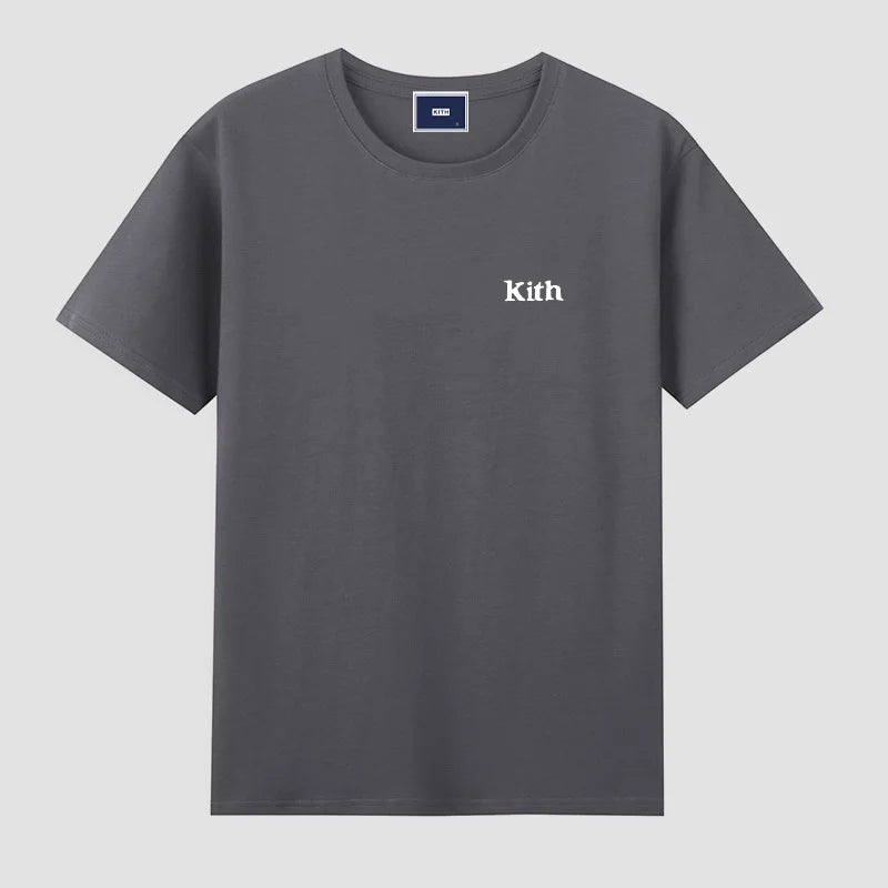 Hot Sales Cotton High-quality Embroidery Logo T-shirt Men/Women Summer Loose Short Sleeve Tops Fashion Round Neck Classic Tees ATFH