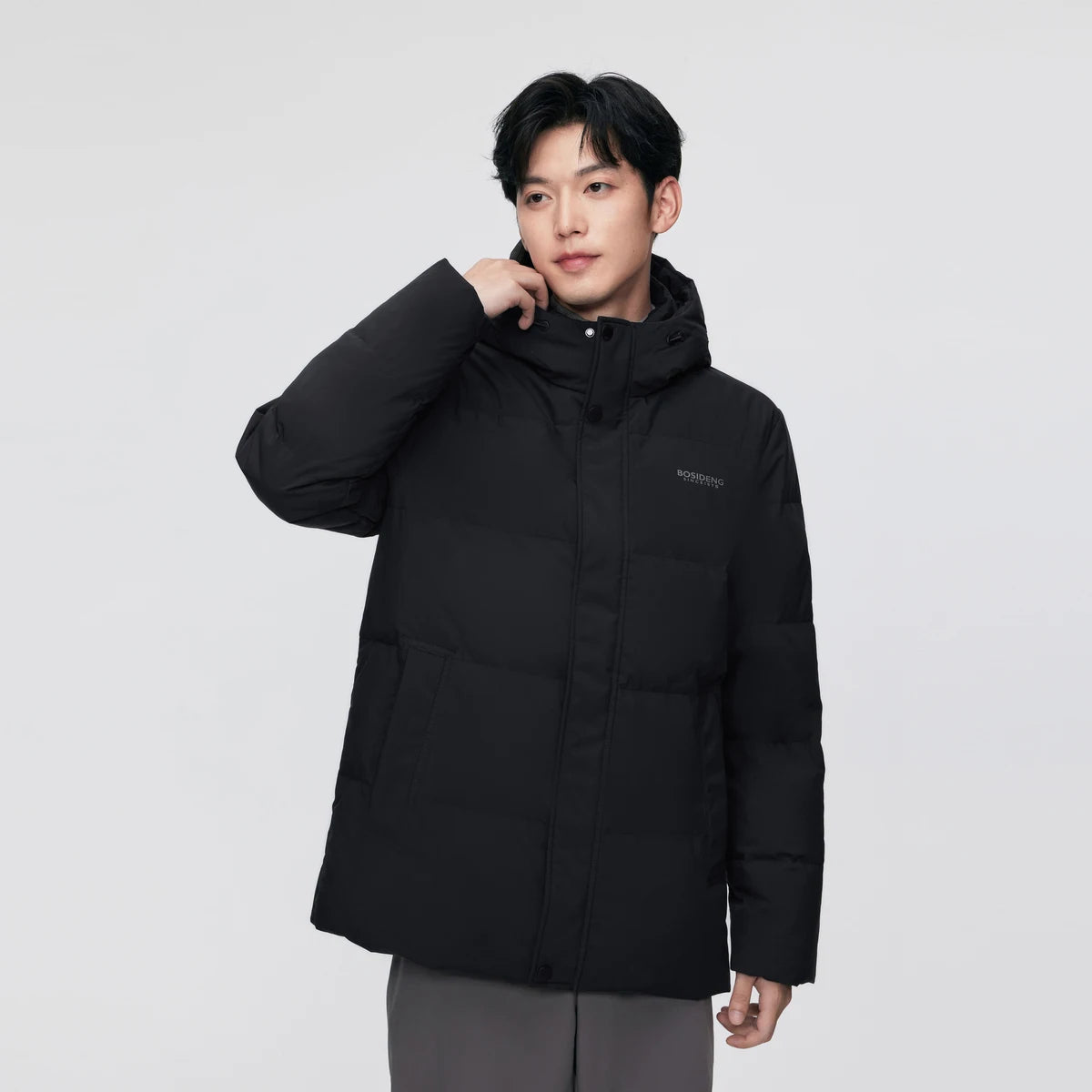 BOSIDENG 90% down jacket for men Winter Jacket Duck Down Jacket thicken warm outwear Puffer Jacket Hooded jacket plus Big size