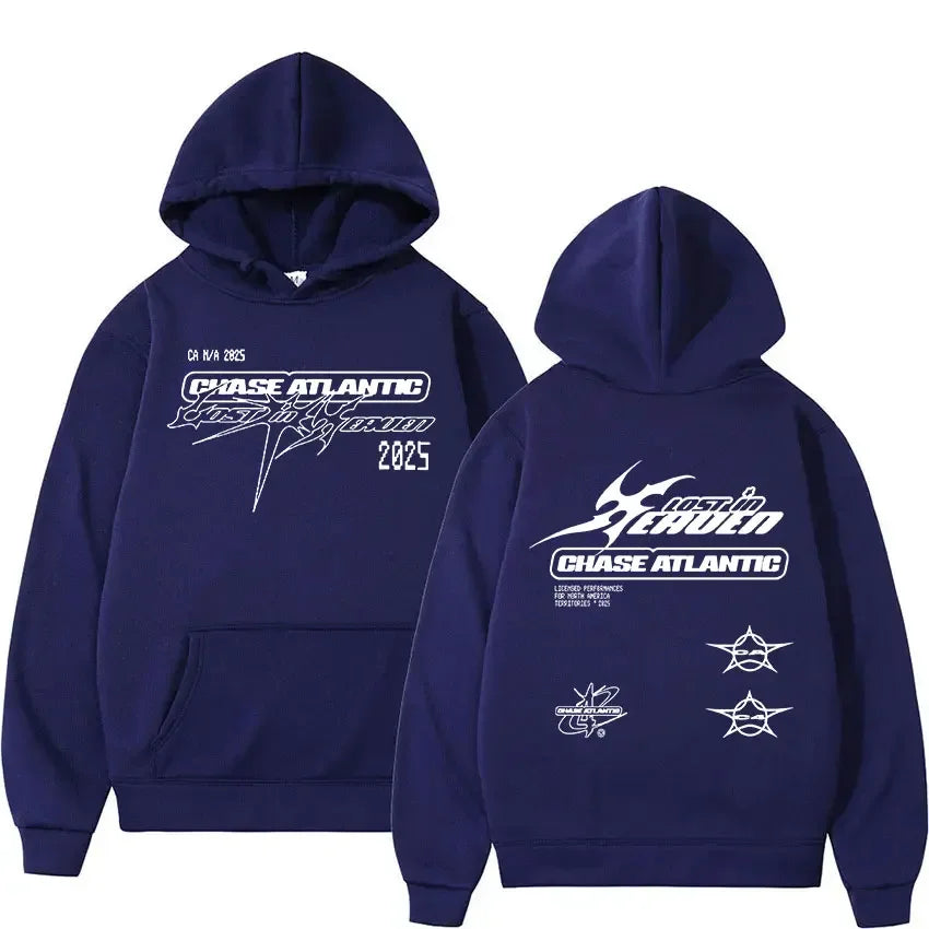 Chase Atlantic Lost in Europe and the UK Tour album Men's hoodie and hoodie Harajuku Fashion high-quality casual hoodie