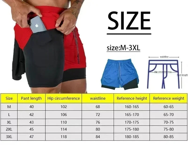Anime Performance Shorts Toji Printed Men GYM Casual Sports Shorts Workout Running Mesh 2 In 1 Sport Short Pants