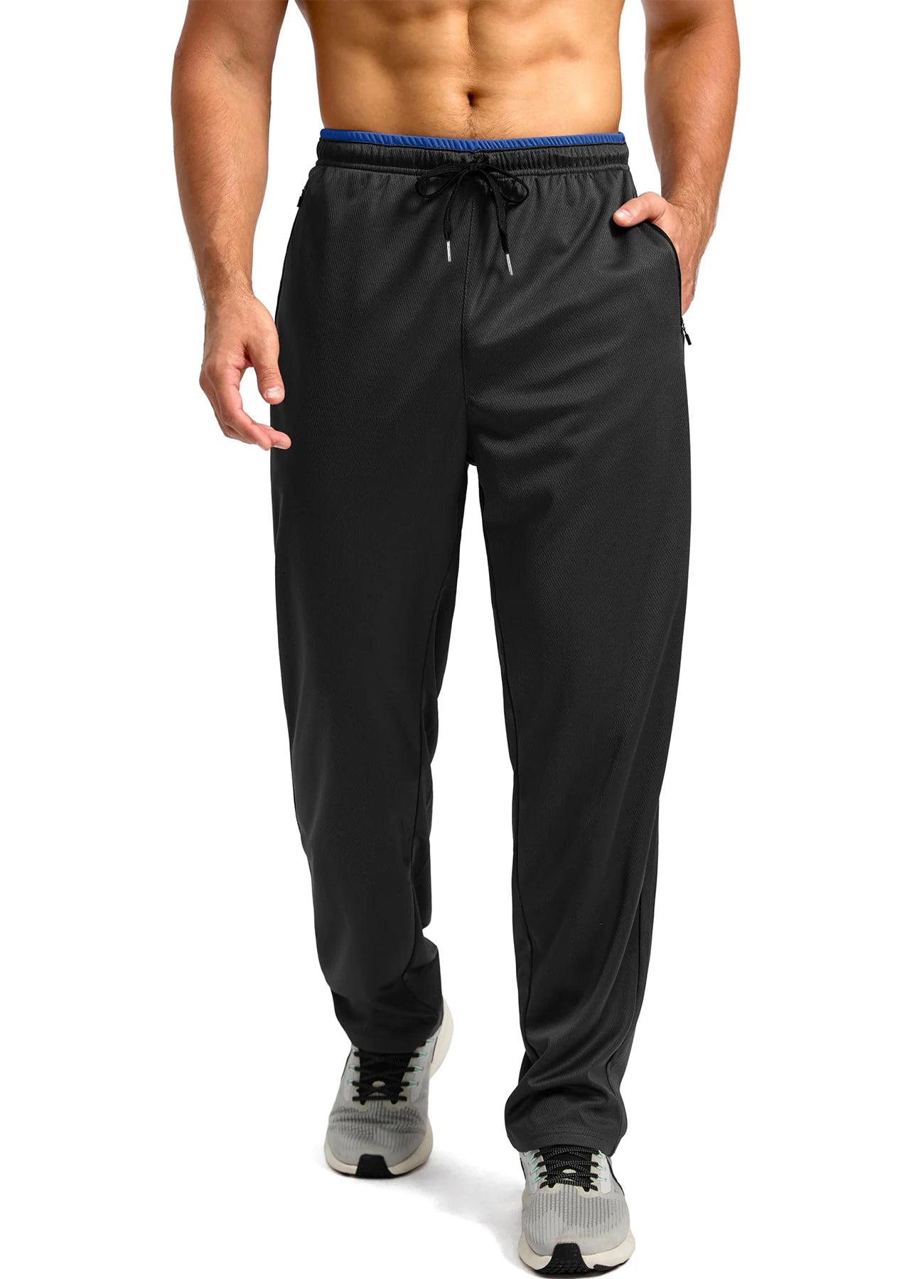 Men's Casual Sports Pants Outdoor Long Trousers Versatile Comfortable Leisure Fit for Daily Wear And Travel