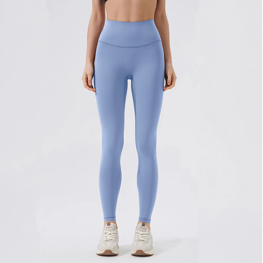 Women Back Waist Pocket High Waist Yoga Legging Women Sport Cropped Pants Butter Athletic Gym Comprehensive Training Jog - ATFH