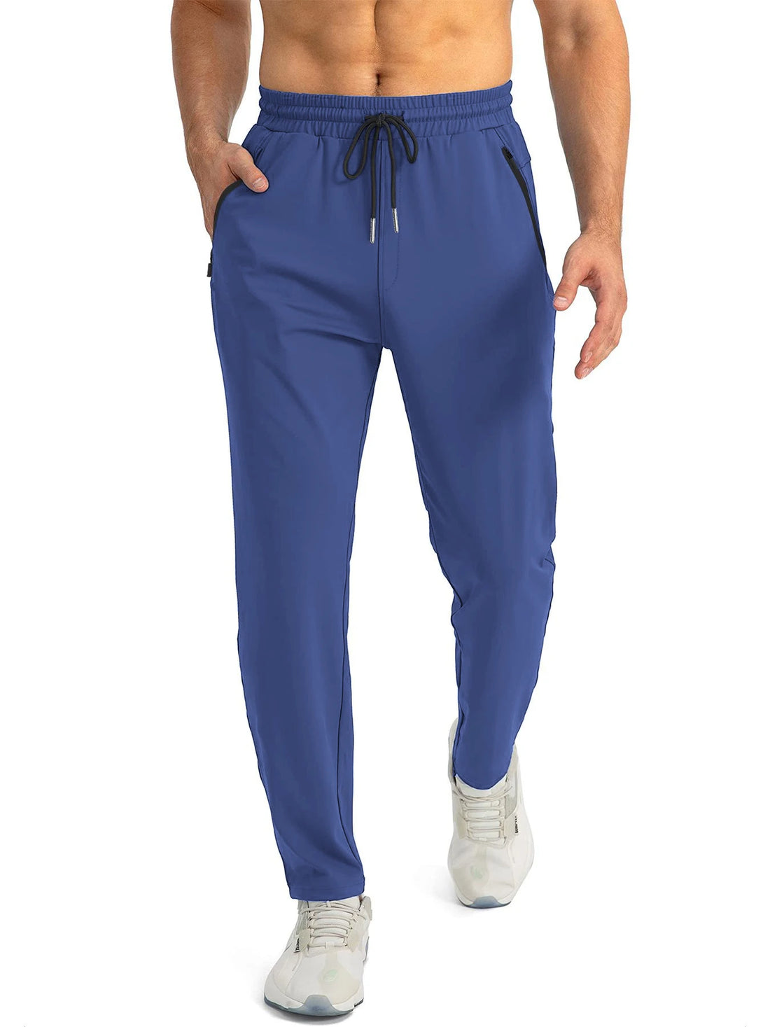 Men's sports pants, quick drying, loose fit, spring and summer running, outdoor casual pants, workwear