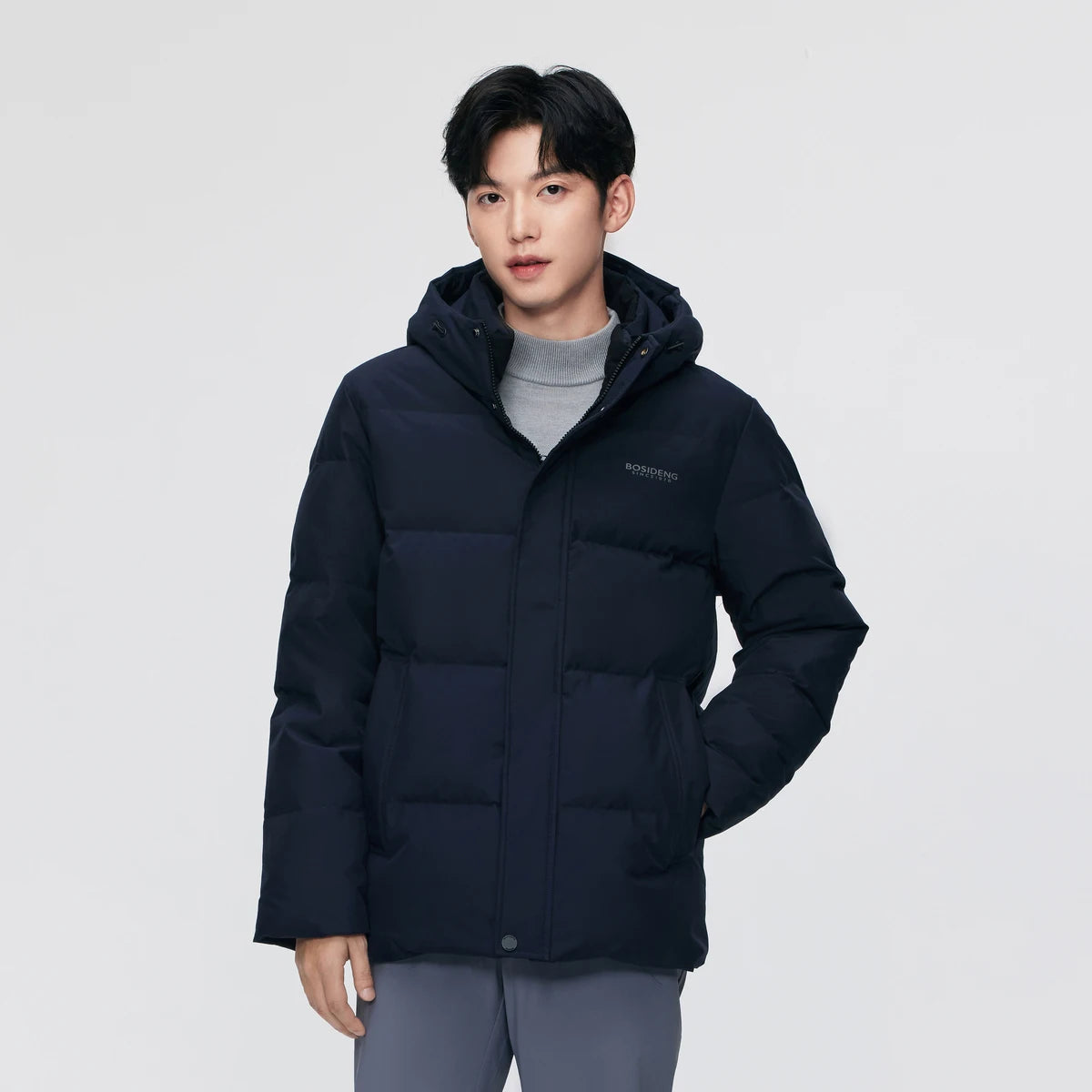 BOSIDENG 90% down jacket for men Winter Jacket Duck Down Jacket thicken warm outwear Puffer Jacket Hooded jacket plus Big size