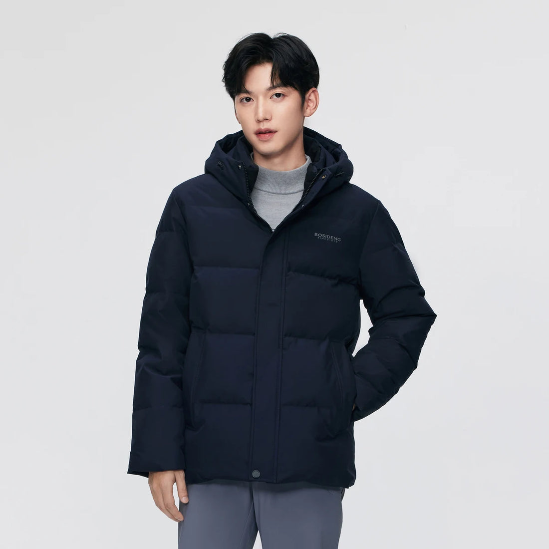 BOSIDENG 90% down jacket for men Winter Jacket Duck Down Jacket thicken warm outwear Puffer Jacket Hooded jacket plus Big size
