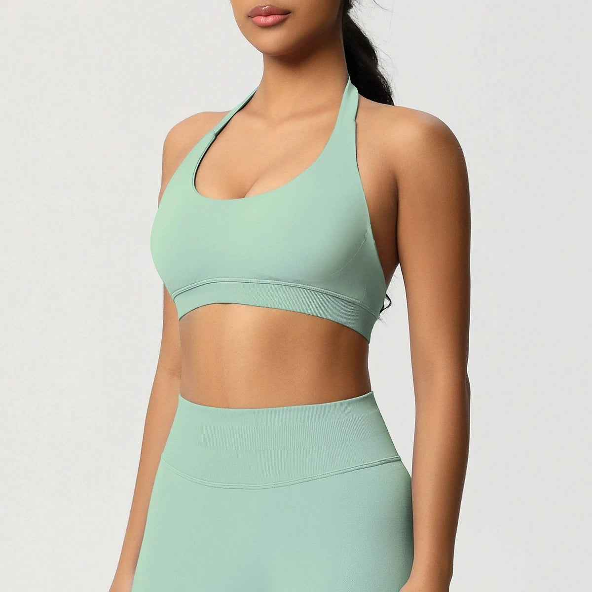 Sports Bra Seamless Workout Tops Gym Fitness Underwear Yoga Bras Sexy Athletic Sport Bra Women Backless Gym Training Crop Top - ATFH