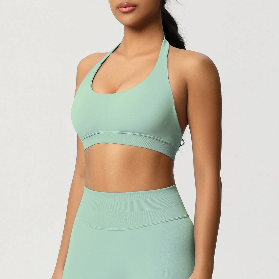 Sports Bra Seamless Workout Tops Gym Fitness Underwear Yoga Bras Sexy Athletic Sport Bra Women Backless Gym Training Crop Top - ATFH