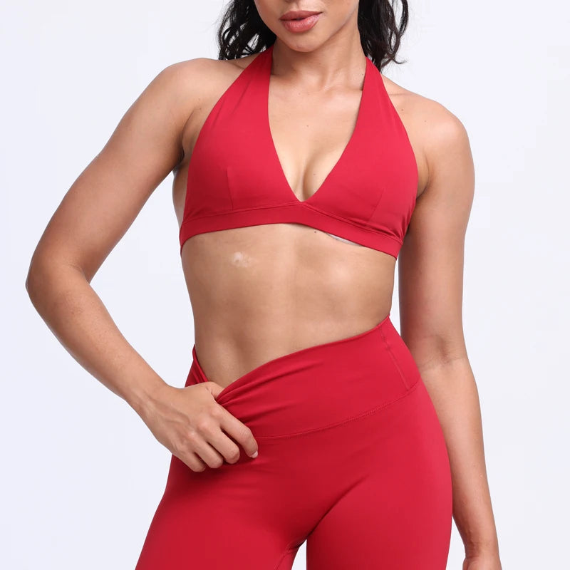DIAS FIT JOY Women's Yoga Sports Bra Running Fitness Cycling Removable Padded Breathable Comfortable Bra - ATFH