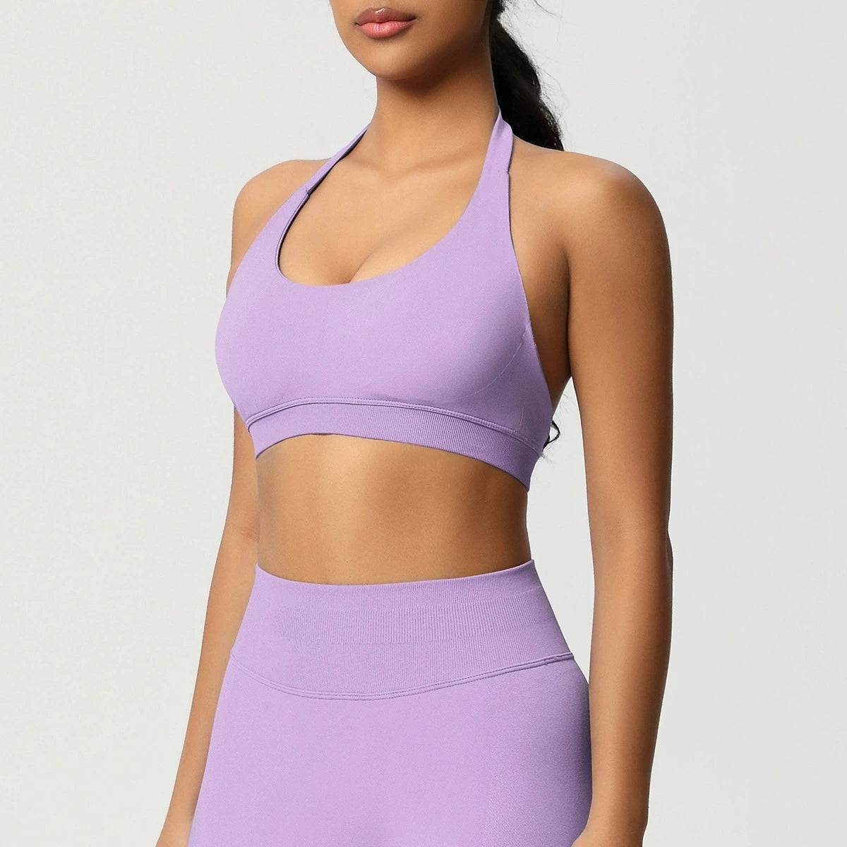 Sports Bra Seamless Workout Tops Gym Fitness Underwear Yoga Bras Sexy Athletic Sport Bra Women Backless Gym Training Crop Top - ATFH