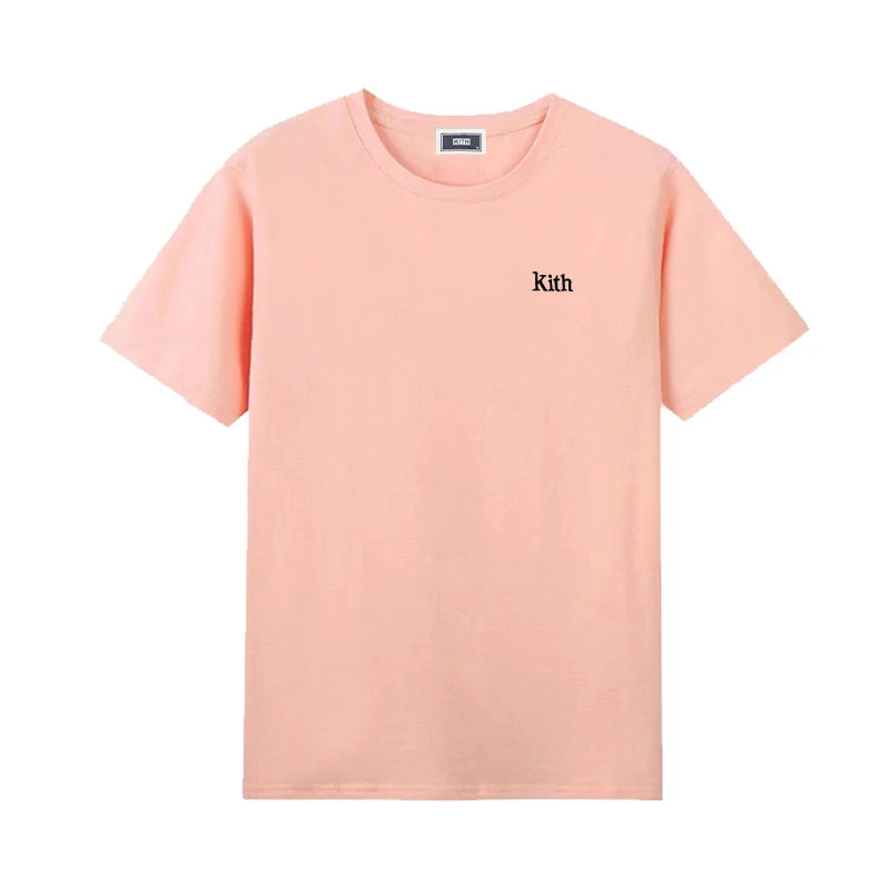 Summer Exported to Japan Korean Cotton Men Women T-shirt Embroidery letter Logo Couple Casual Loose O-Neck Short Sleeve Tees ATFH
