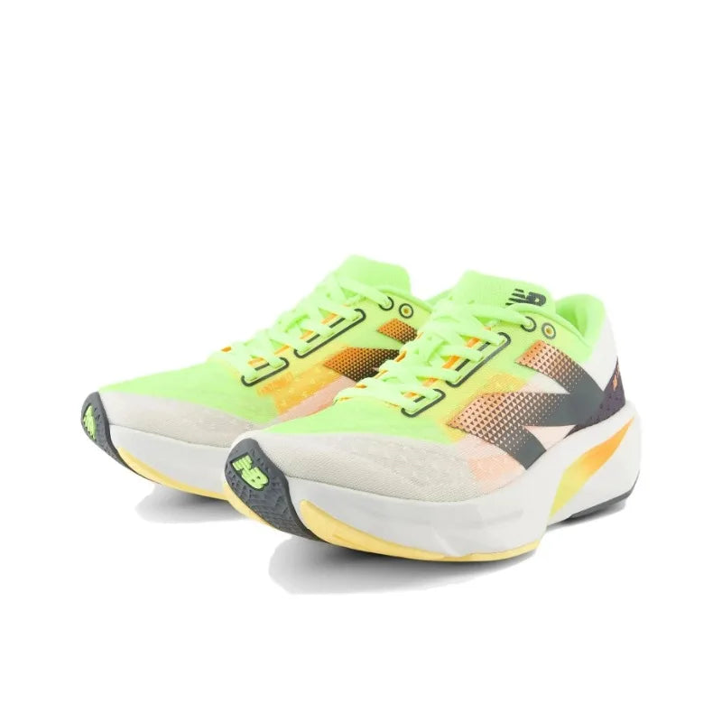 New Balance FuelCell Rebel v4 Women's Low-Top Running Shoes with Thick-Soled Cushioning, Navy Blue and Black  WFCXLA4