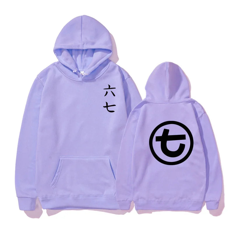 Japanese Anime Sweatshirt Scissor Seven Symbols Killer Seven Hoodie Streetwear Hooded Sweatshirts Casual Hoodies Men Clothing