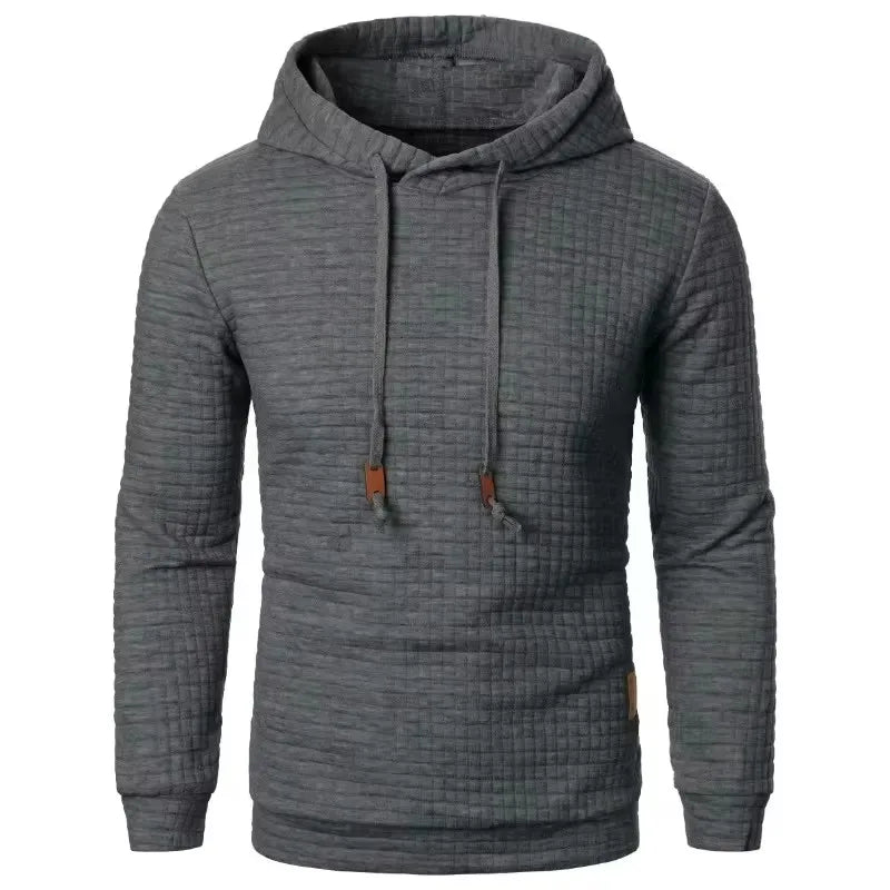 Warm Men's Solid Color Casual Hoodie Oversize Sweatshirt Sweatshirt With Zipper Paired Hoodies and Hoodies Women Man Sweatshirts - ATFH