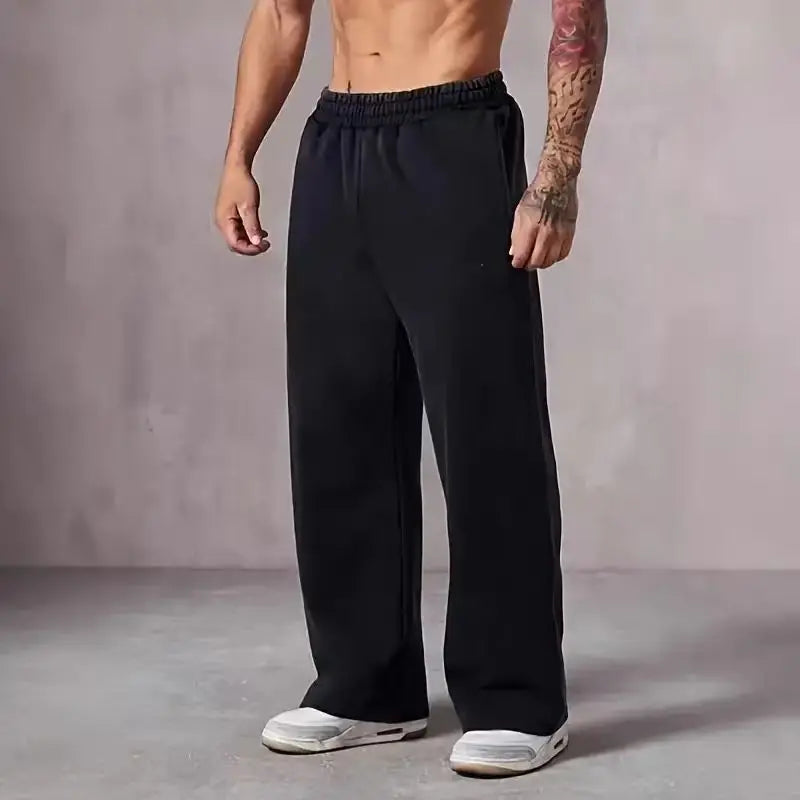 Men jogging pants baggy pants neutral breathable baggy outdoor pants fashion design jogging pants 2025 new sweatpants