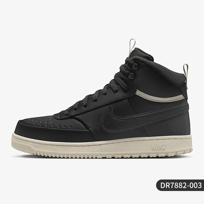 Nike Official Genuine COURT VISION Men's Warm Mid-Top Classic Sneakers DR7882-003 ATFH