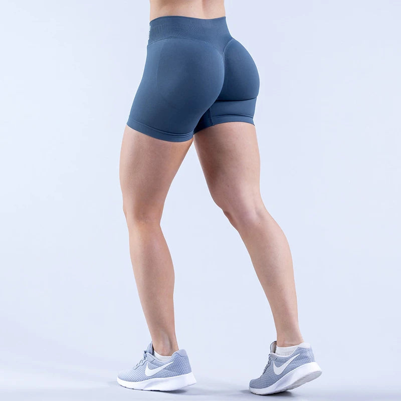 Impact Shorts Women Seamless Yoga Shorts Scrunch Bum Gym Shorts Workout Low Waist Short Leggings Booty Stretch Running Shorts Tahsi Fashion House