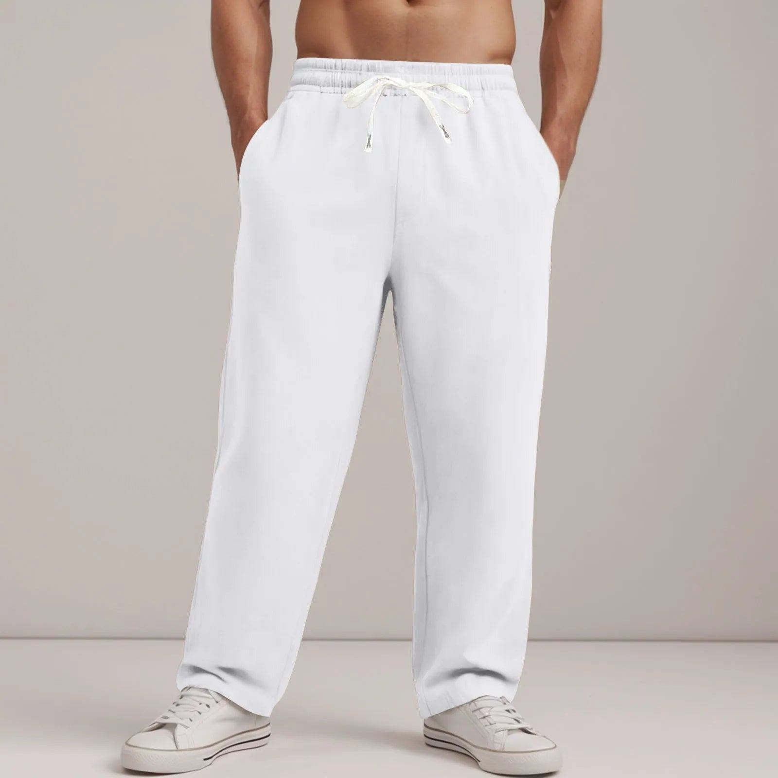 Jogging Pants Mens Fitness Joggers Running Pants Mens Allseason Loose Breathable Cotton And High Quality Casual Pants For Men