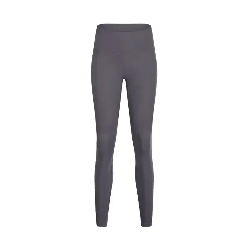 2025 New High Waist Naked Feeling Yoga Pants Women Push Up Sports Leggings Fitness Running Seamless Leggings Gym Girl Leggings - ATFH