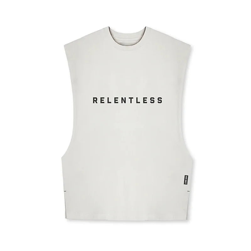 Mens Cotton Bodybuilding Tank Tops Gym Fitness Sleeveless Shirt Male Stringer Singlet Summer Casual Printed Undershirt Vest